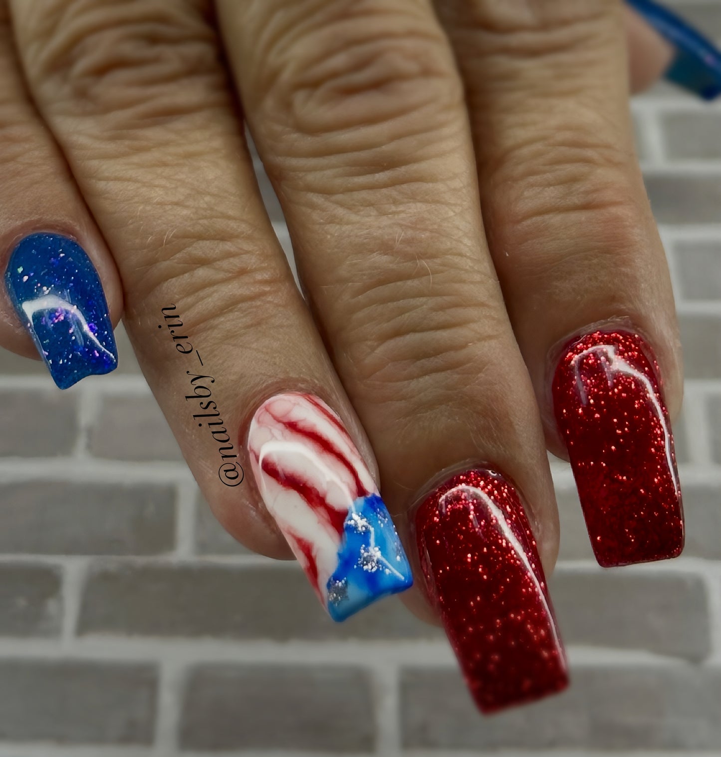 America's 250th Birthday Party Nail Art Competition (TURN IN)