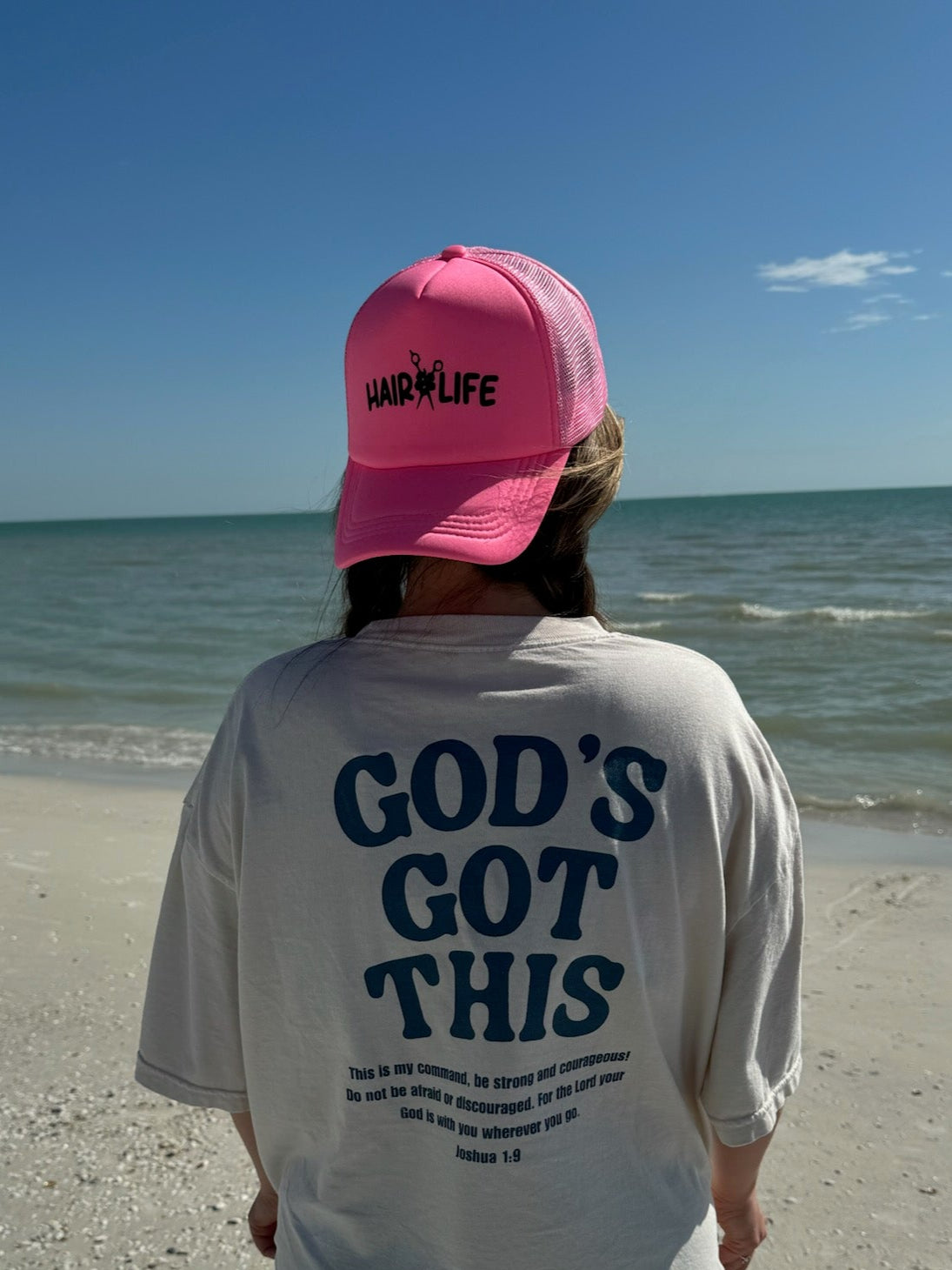Hair Life Trucker Hat (PINK)